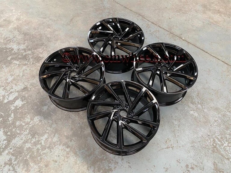18 19" Inch VW Golf spielberg Style Alloy Wheels VW Golf MK5 MK6 MK7 MK8 A3 Seat Leon Caddy 5x112