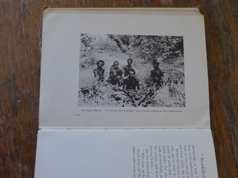 RARE Antique Australian Story: THE LITTLE BLACK PRINCESS OF THE NEVER-NEVER. By Mrs Aeneas Gunn
