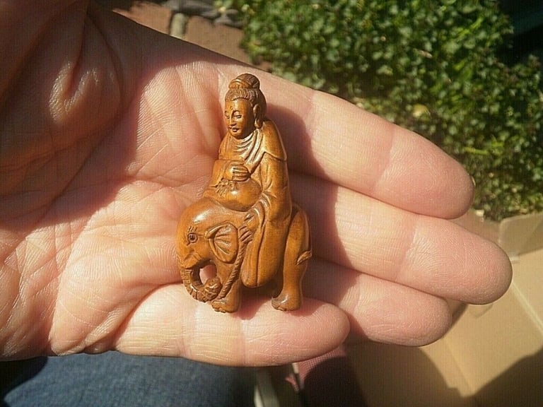 Netsuke gifts hand carved wooden collectable ornament over 300 to choose from