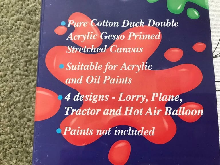 Canvas - Child’s 4 Pack