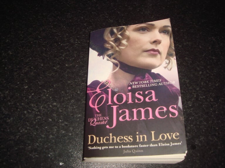 image for Eloisa James - DUCHESS IN LOVE - used paperback book, post or collection