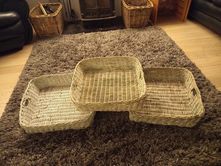 image for Set of 3 Baskets - each 21&quot; square
