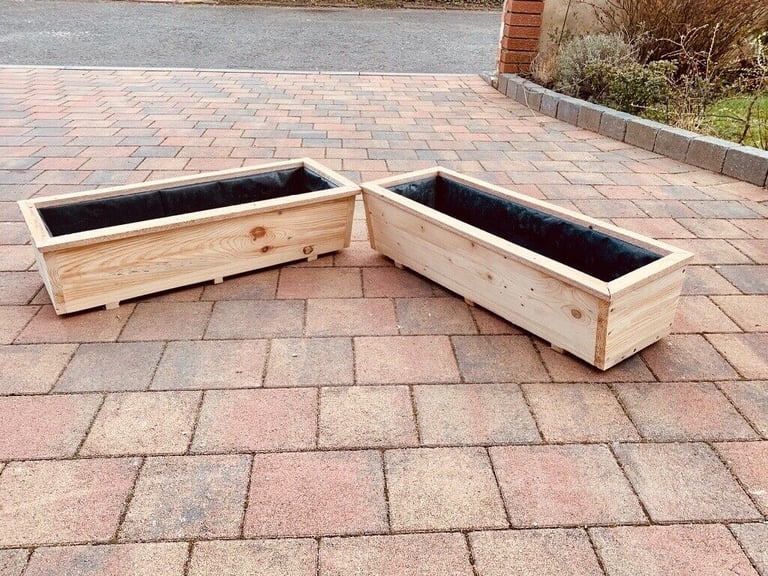 Handmade Wooden Flower/Plant/Vegetable Window Box Planter