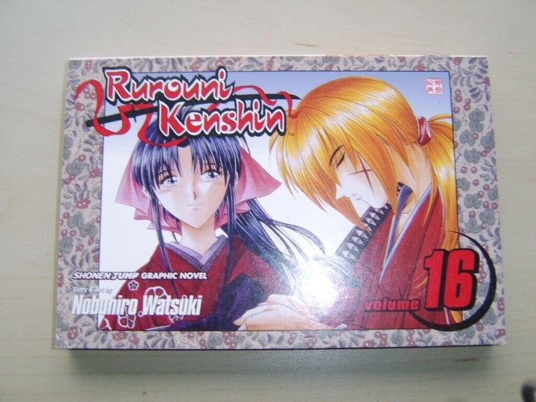 RUROUNI KENSHIN vol 16 Manga by Nobuhiro Watsuki 