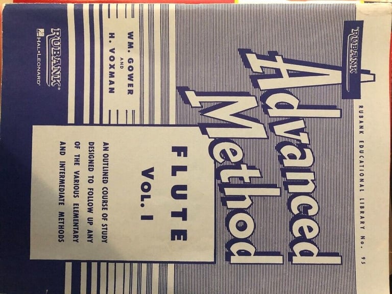image for Advanced Method- Flute Vol 1
