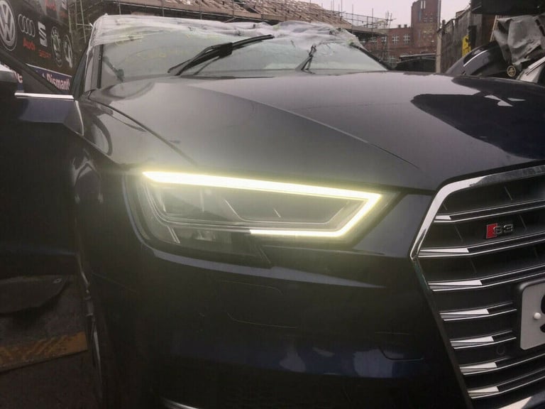 2013 2016 AUDI S3 8V SPORTBACK COMPLETE FRONT END IN GREY METALLIC BREAKING PARTS S3 RS3 8V 5 DOOR