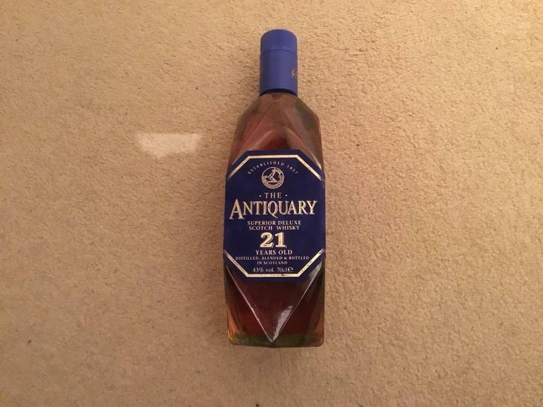 Antiquary 21 yr old still sealed very collectable