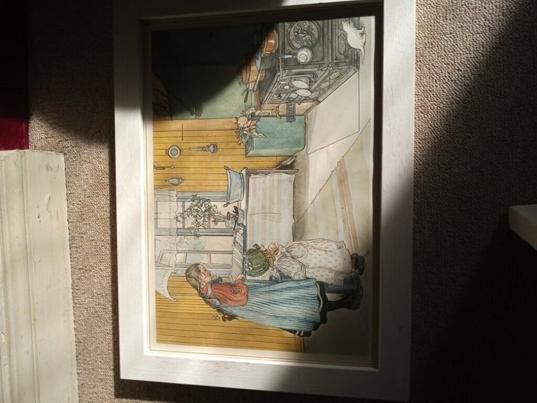 Carl Larsson TWO framed prints