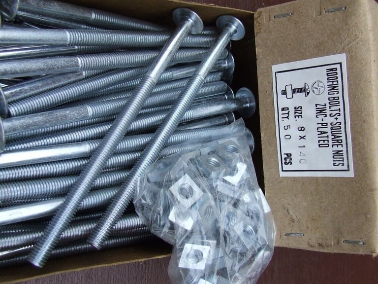 image for ROOFING BOLTS 140mm, Box of 50.