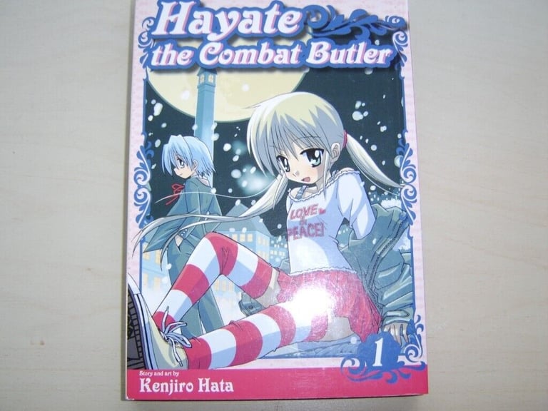 HAYATE THE COMBAT BUTLER vol 1 Manga by Kenjiro Hata  