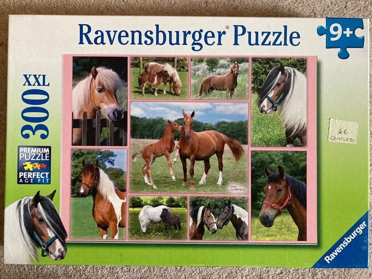 Bundle of 5 children’s 200-500 piece jigsaw puzzles 