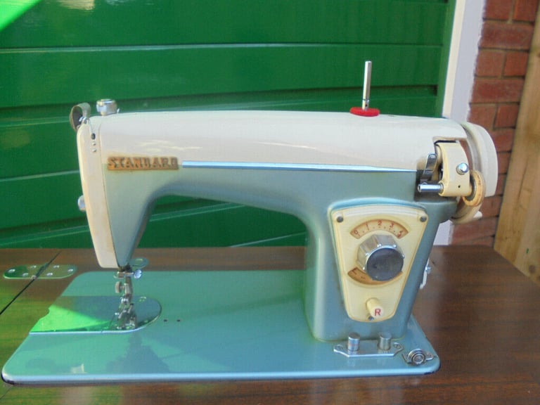 image for Standard Sewing Machine in Mahogany Cabinet