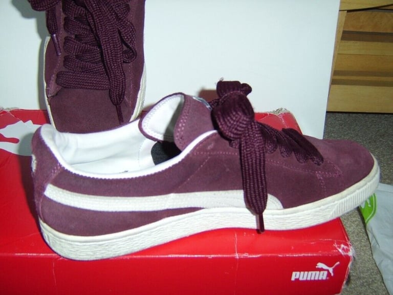 ORIGINAL PUMA TRAINERS UK Size 10