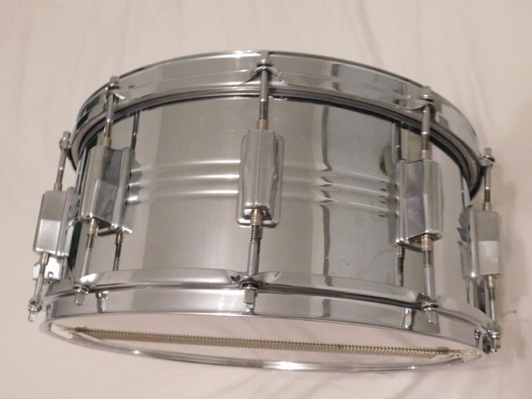 Pearl  B4514L Custom Model Rock  COB snare drum  14 x 6 1/2 - Japan - 70s- Copeland Big brother -402