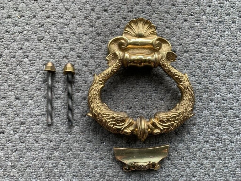 image for Carlisle Brass CB Vintage Georgian Style Front Door Knocker