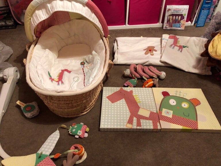 image for Mama and Papas gingerbread nursery set 