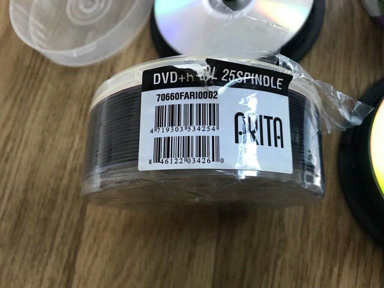 Selection Blank Media Recording Discs CDR DVD DL Verbatim Etc