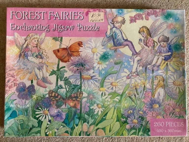 Bundle of 5 children’s 200-500 piece jigsaw puzzles 