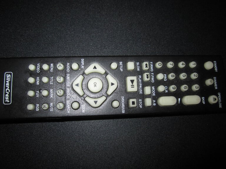 ORIGINAL Remote Control For Silvercrest KH6519 DVD PLAYER