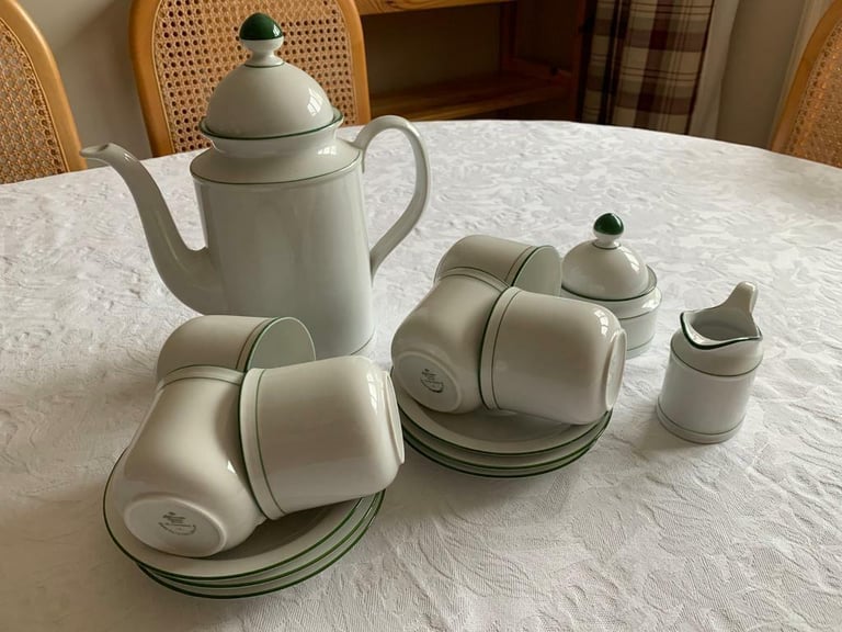 image for Coffee set (retro) for six