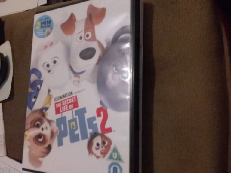 THE SECRET LIFE OF PETS 1 & 2 DVD'S FOR SALE.