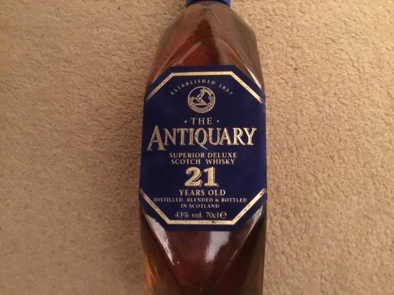 Antiquary 21 yr old still sealed very collectable