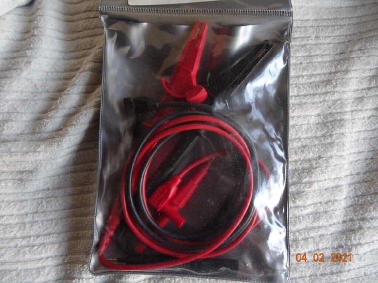 CAT 3, Fused, Test Leads, For Multi Meter, New in Packet
