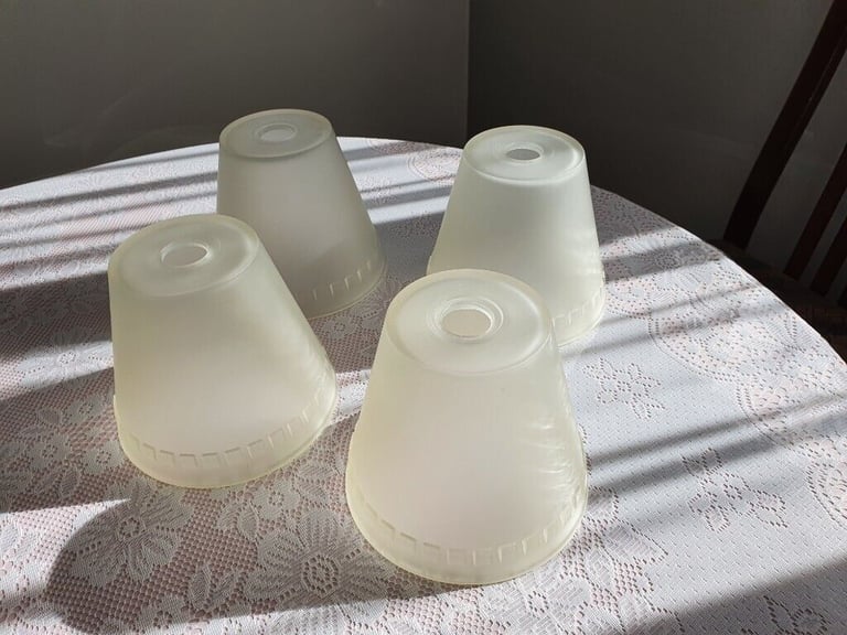 Ceiling Rose Light Shades set of 4