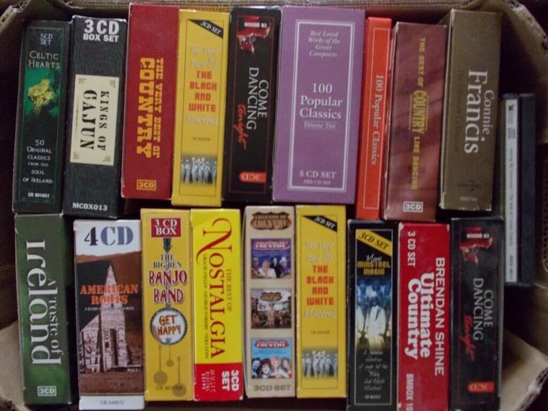 Collection of various CD Albums and box sets
