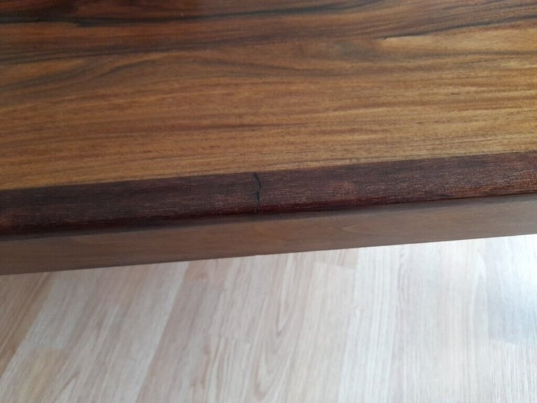 ULDUM MOBELFABRIK DANISH TEAK/ROSEWOOD COFFEE TABLEE TABLE