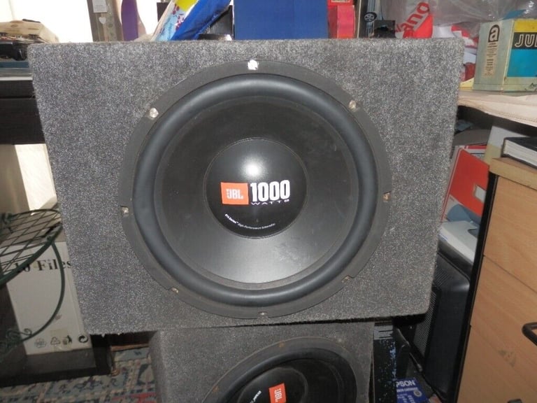 JBL GT4-12 1000W , Subwoofer Speaker and boot box | in Doncaster, South  Yorkshire | Gumtree
