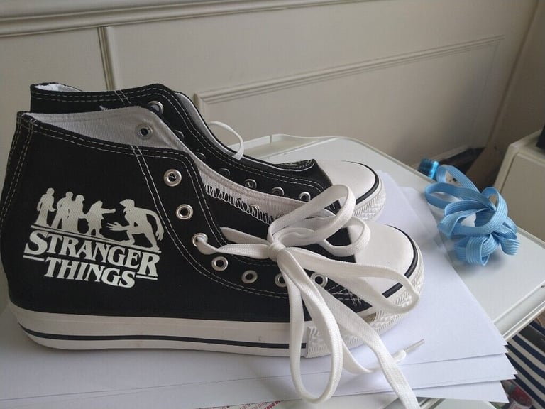 Stranger Things canvas boots BRAND NEW.  UK Size 5 (EU38).