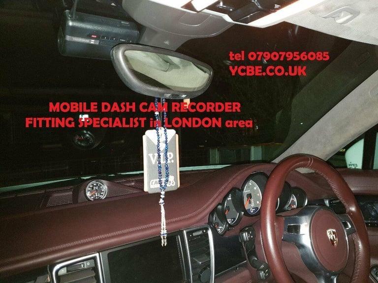 Car Dash Cam fitted Recorder camera DVR van INSTALLATION in London area