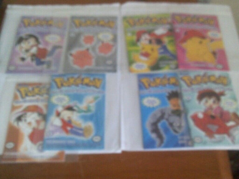 image for POKEMON  SET OF 8 STORY BOOKS  1 TO 8     PIKACHU