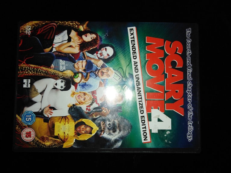 horror dvd set, scary movies 1-4
