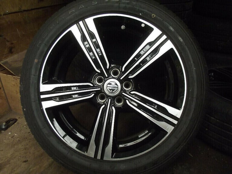 MGZS FULL SIZE SPARE WHEEL AND TYRE 2 TYPES ALSO ZS EV ALLOYS