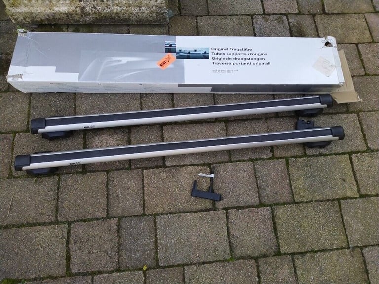 image for Genuine Audi A4  Roof bars used on 2008 A4 