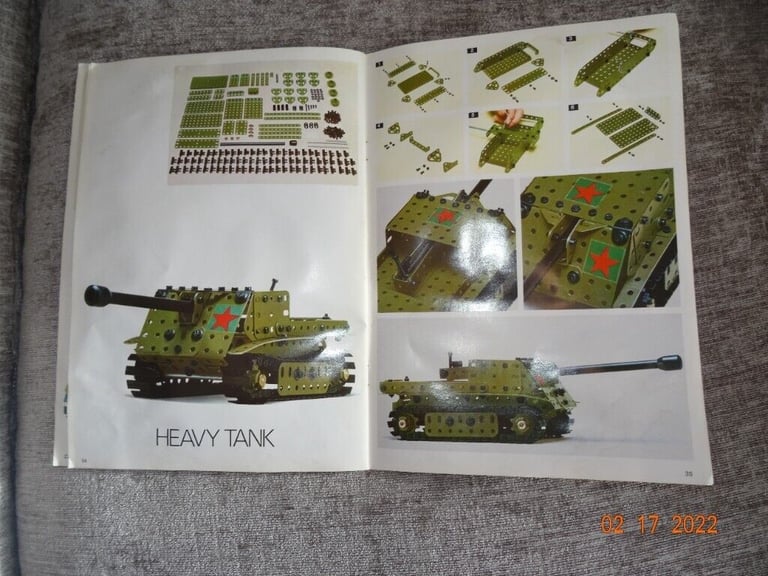 Meccano Army Multikit Models Vintage