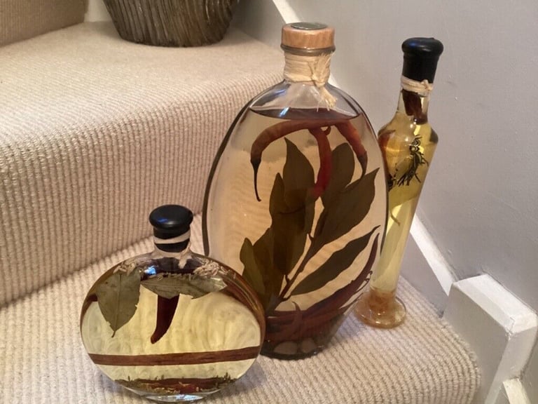 image for Decorative infused display bottles 