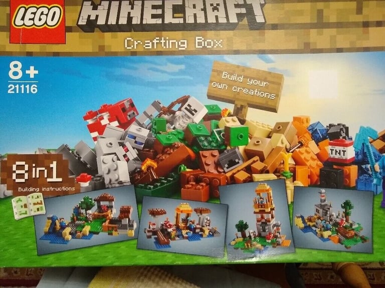 image for Lego Minecraft Crafting Box 211116
