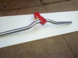 Mountain bike handle bars and stem used