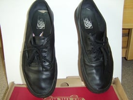 image for VANS Leather Sneakers UK Size 9.5