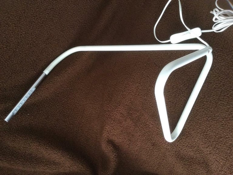 IKEA Harte- LED work lamp, White, complete with cable switch and usb plug