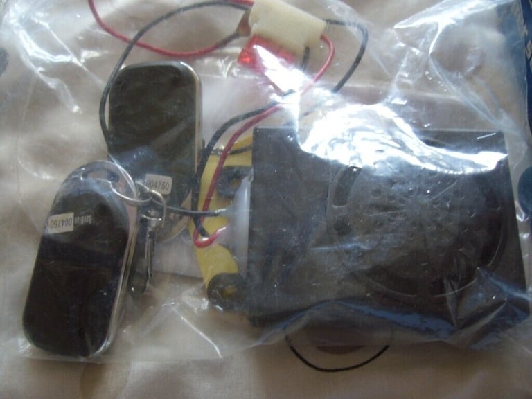 image for mobility scooter/ motor scooter 12v  alarm 2 remotes