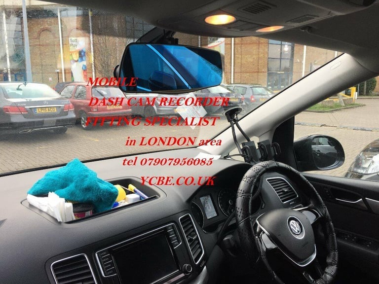 Car Dash Cam fitted Recorder camera DVR van INSTALLATION in London area