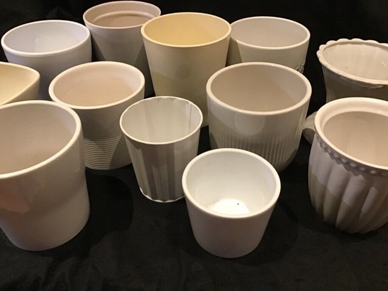 image for Quantity of Ceramic Planters.