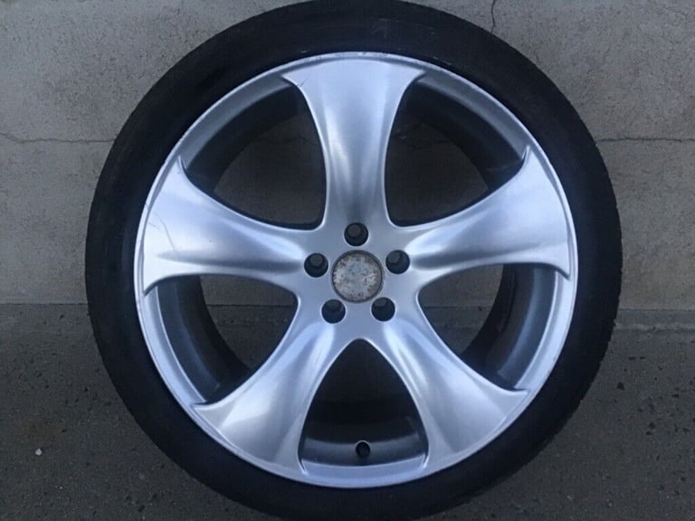 18INCH 5/100 KAHN RSC ALLOY WHEELS WITH TYRES FIT VW SEAT TOYOTA ETC