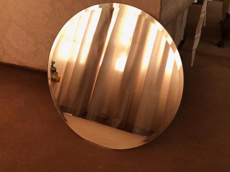 1 IKEA KOLJA CIRCULAR FRAMELESS MIRROR 