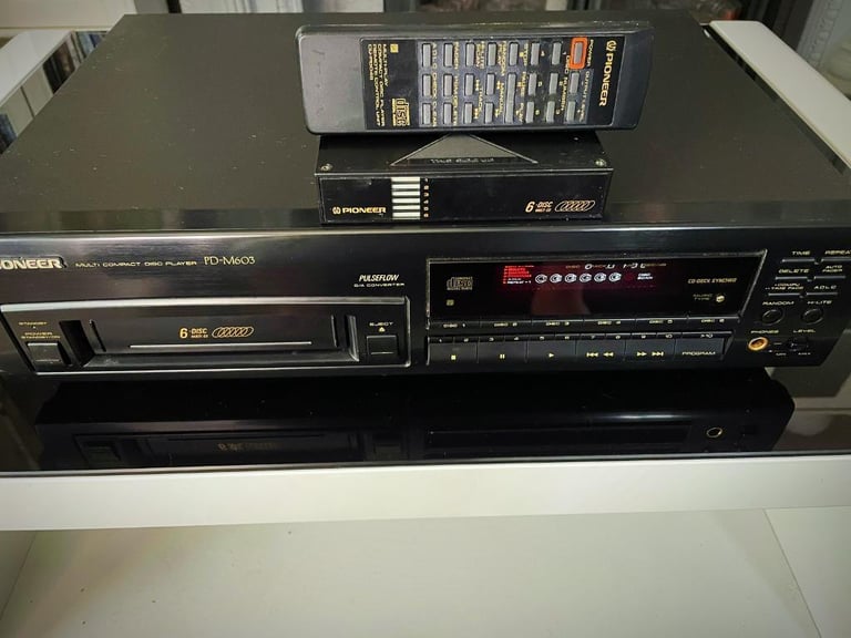 Pioneer cd 6 disc multi cartridge 