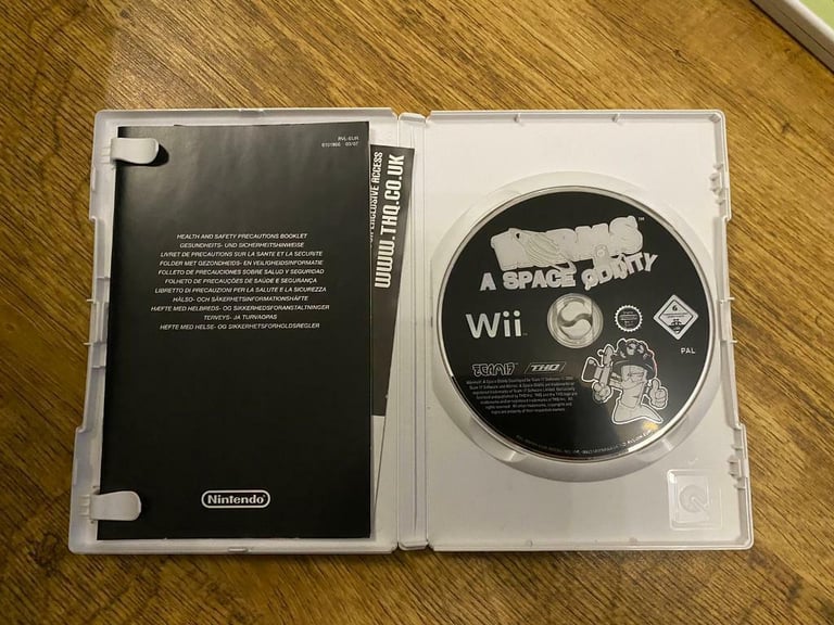 Nintendo Wii worms game